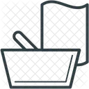Bol Teinture Cheveux Icône
