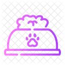 Bol pour chat  Icône