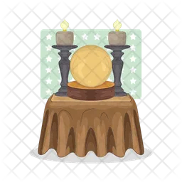 Bola de cartomante  Ícone