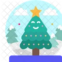 Bola de arbol de navidad  Icono