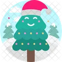 Bola de arbol de navidad  Icono