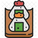 Bola de arroz  Icono