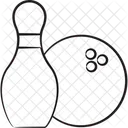 Boliche Jogo Bola Icon