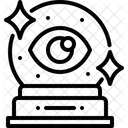 Bola de cristal  Ícone