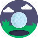 Bola de golfe  Ícone