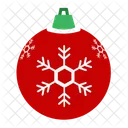 Bola De Natal Enfeites De Natal Enfeites Ícone