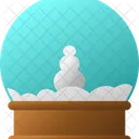 Bola De Neve Natal Presente Icon