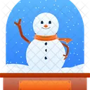 Bola De Neve Boneco De Neve Inverno Icon
