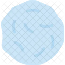 Bola de nieve Emoji Icono