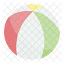 Bola de praia  Ícone