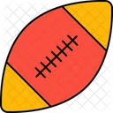 Rugby Bola Futebol Americano Icon