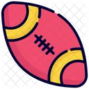 Bola De Rugby Futebol Americano Bola Icon