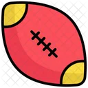 Rugby Futebol Americano Bola Icon