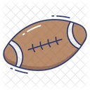 Bola De Rugby Americano Futebol Icon