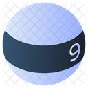 Bola De Sinuca Jogo De Bilhar Bola Branca Ícone