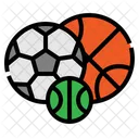 Esporte Futebol Basquete Ícone