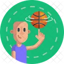 Baloncesto Pelota Pelota De Baloncesto Icono