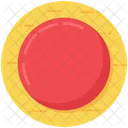 Bola Roja Circulo Rojo Semaforo Icono