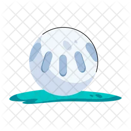 Bola wiffle  Icono