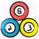 Bolas De Bilhar Esportes De Taco Bola De Bilhar Ícone