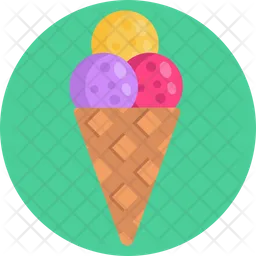 Bolas de helado  Icono