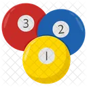 Bolas De Bilhar Snooker Ícone