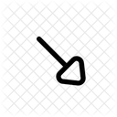 Down Right Arrow Icon