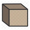 Bold Fun Cube Shapes D Icon