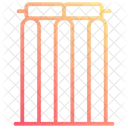 Bold Wicket Stumps Icon