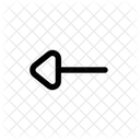 Left Arrow Bold Icon