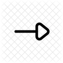 Right Arrow Bold Icon