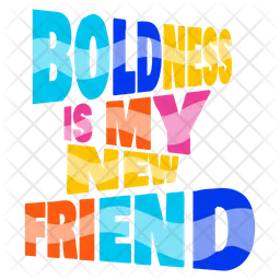 Boldness Quote  Icon
