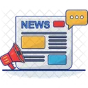 Boletim Informativo Noticias Jornal Icon