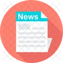 Boletim Informativo Noticias Carta Icon