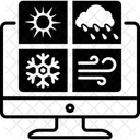 Boletim Meteorologico Previsao Temperatura Ícone
