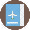 Boleto aereo  Icono