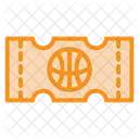 Boleto De Baloncesto Boleto Deporte Icon