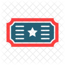 Boleto de circo  Icono