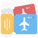 Boletos de avión  Icono