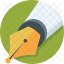 Pluma Tinta Escribir Icon