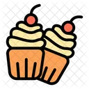 Bolo Cupcake Sobremesa Icon