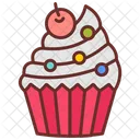 Cupcake Bolo Favorito Das Criancas Ícone