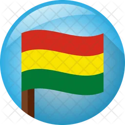 Bolivia Flag Icono