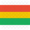 Bolivia Flag World Icon