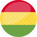 Bolivia Flag Country Icon