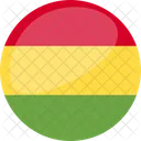 Bolivia Flag Country Icon