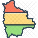 Bolivia Map Icon