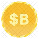 Boliviano Coin Boliviano Gold Coins Icon
