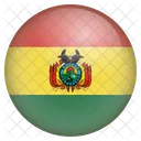 Bolivien Flagge Symbol