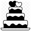 Bolo De Casamento Amor Dia Dos Namorados Icon